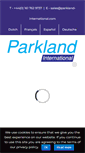 Mobile Screenshot of parkland-international.com
